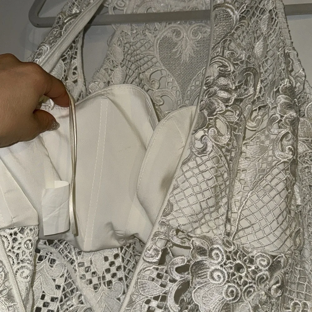 NWOT Thurley long sleeve lace blouse - Picture 8 of 11